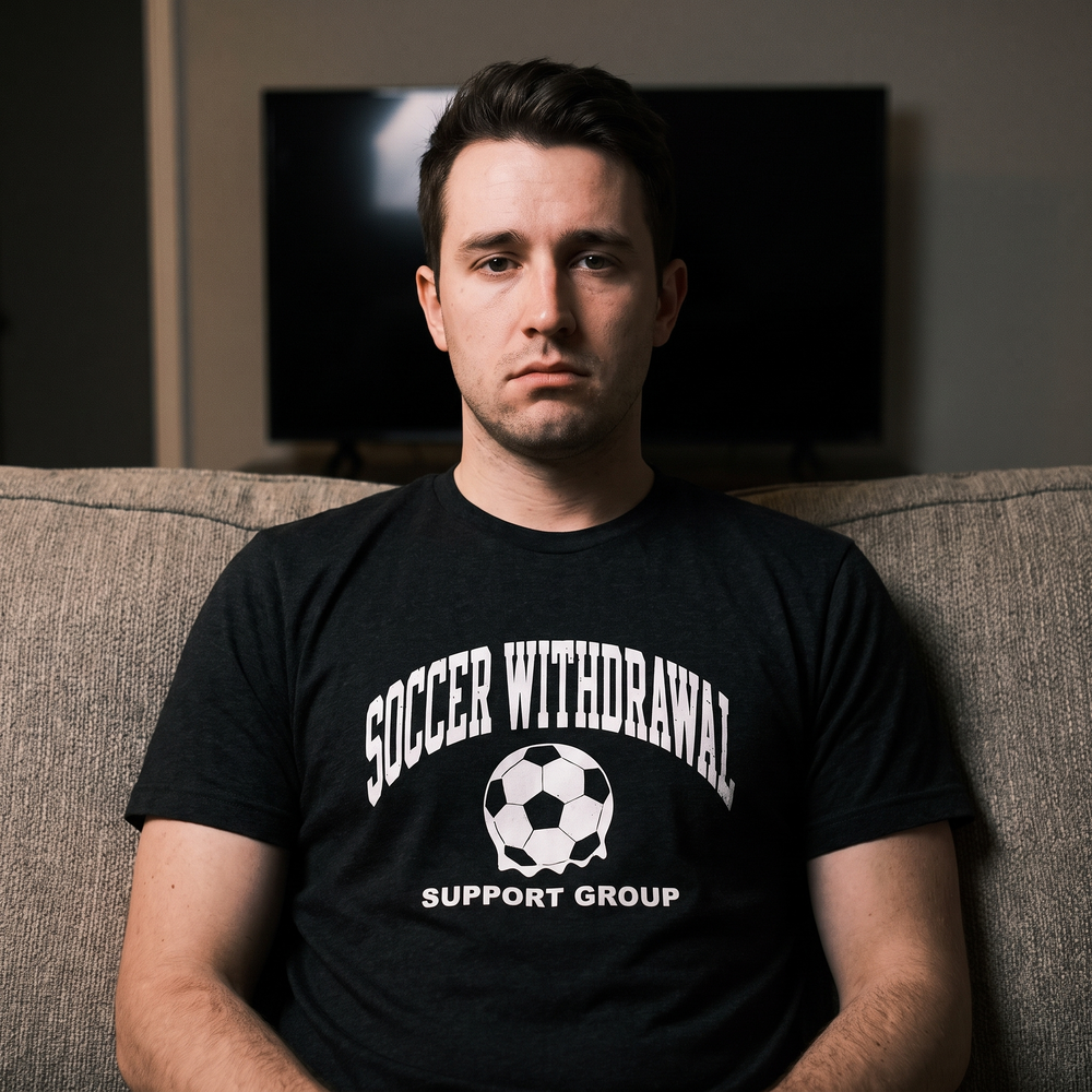 Soccer Withdrawal Support Group Shirt - Funny Soccer Fan Tee