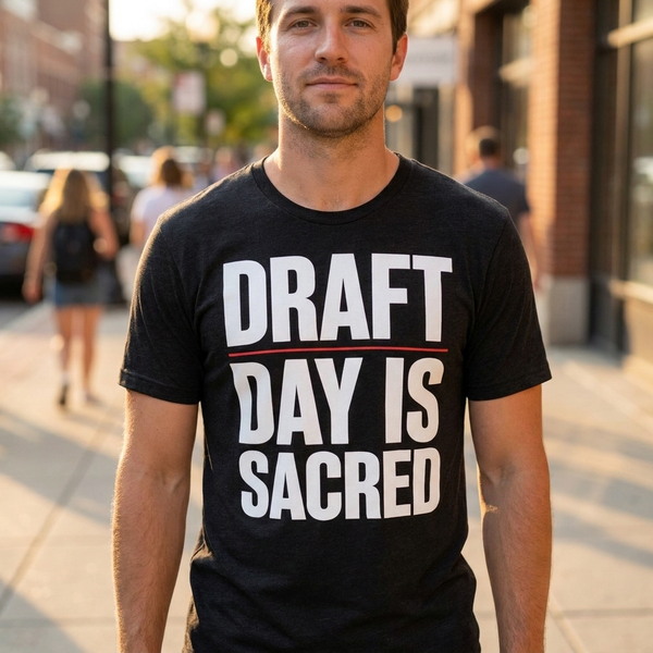 Draft Day Is Sacred Shirt | Funny Fantasy Football Tee