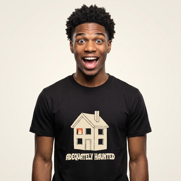 Funny Halloween Shirt | Adequately Haunted Tee