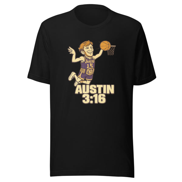 Austin 3:16 Basketball T-Shirt | Trending Chronically