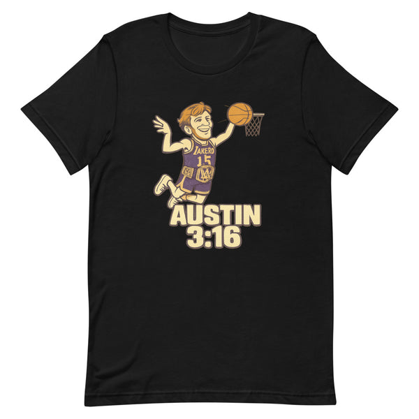 Austin 3:16 Basketball T-Shirt | Trending Chronically