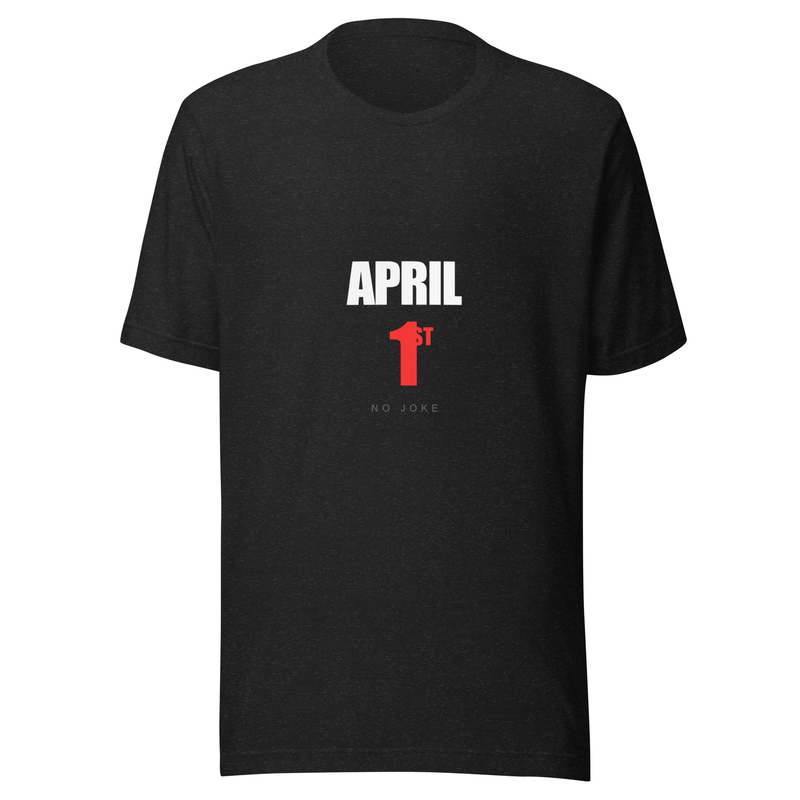april 1st trump speech tee — back view