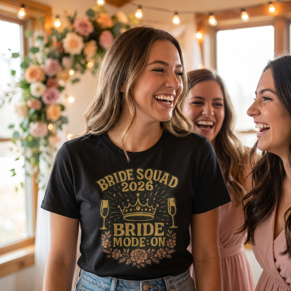 Bride Squad 2026 bachelorette party matching tees — crew pack shirt | Trending Chronically