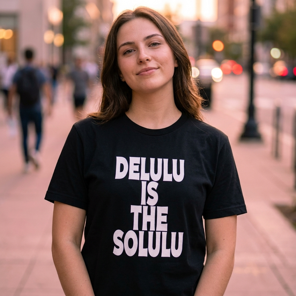 Delulu Is The Solulu Shirt | Funny Slang Tee