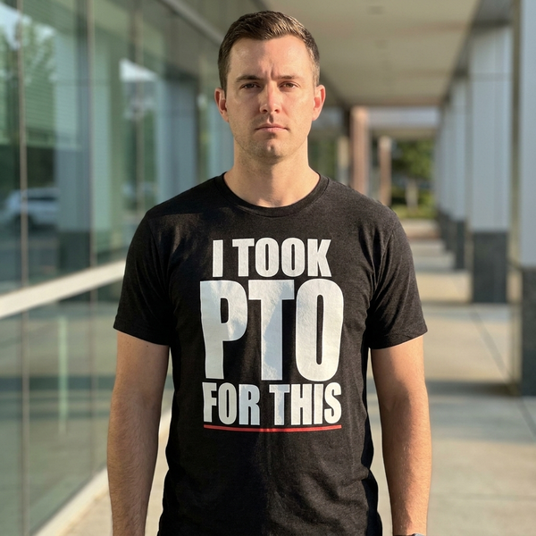 I Took PTO For This Shirt | Funny Fantasy Football Draft Tee