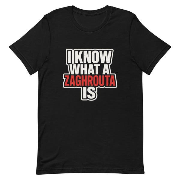 zaghrouta t-shirt - model