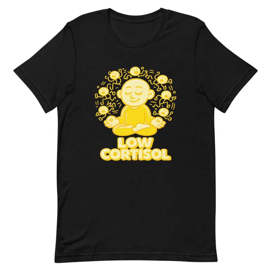 Low Cortisol Unbothered Zen T-Shirt – flat front