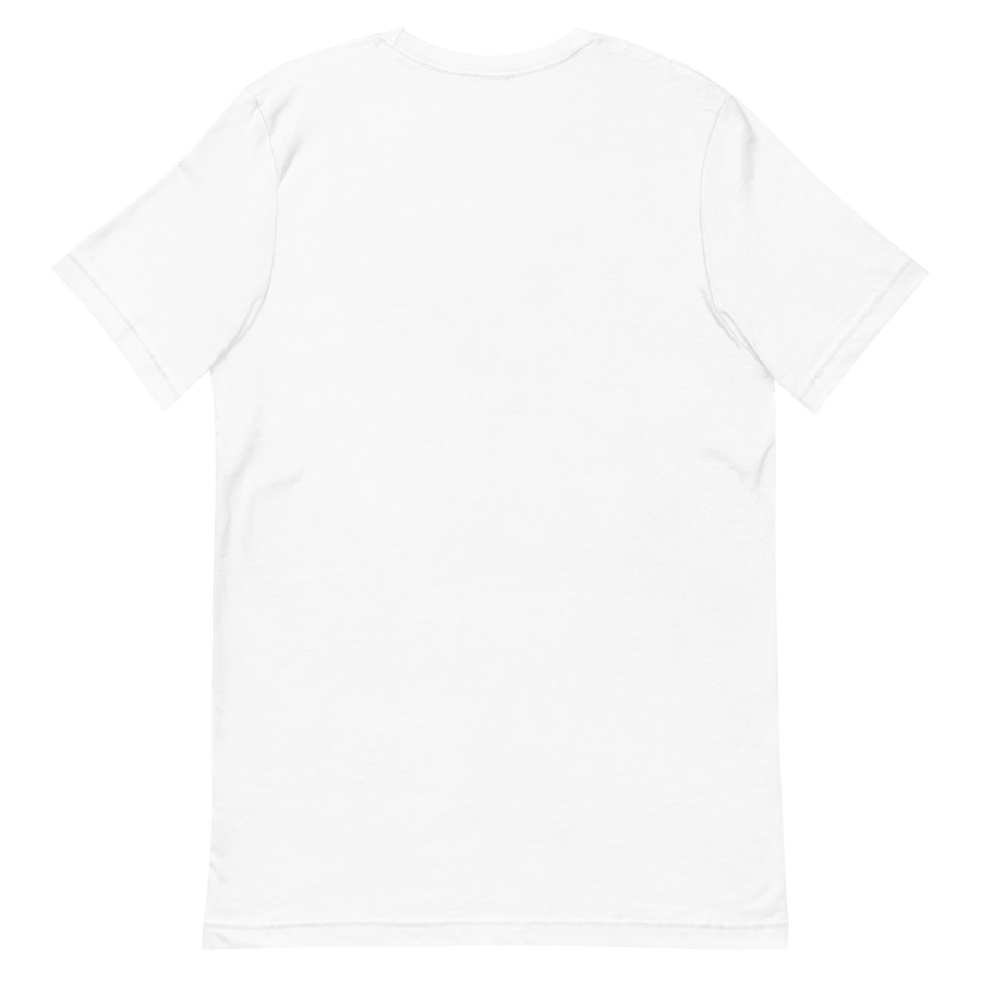 Iran Lost The Keys Graphic Tee — Back view — White