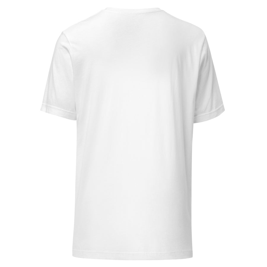 Currently Crashing Out shirt white back view