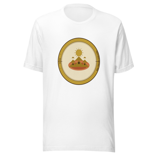 Touch Grass National Park Vintage Retro Badge T-Shirt - view 1