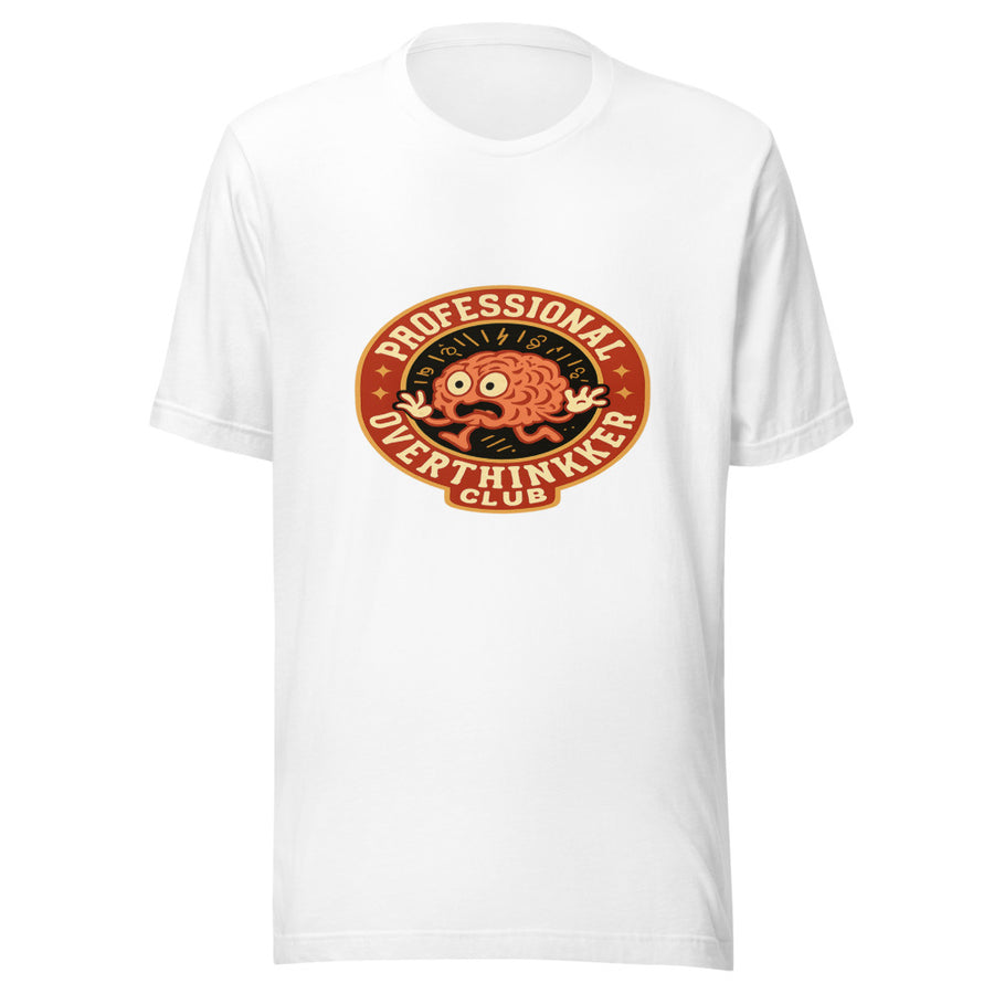 Professional Overthinker Club — Front White