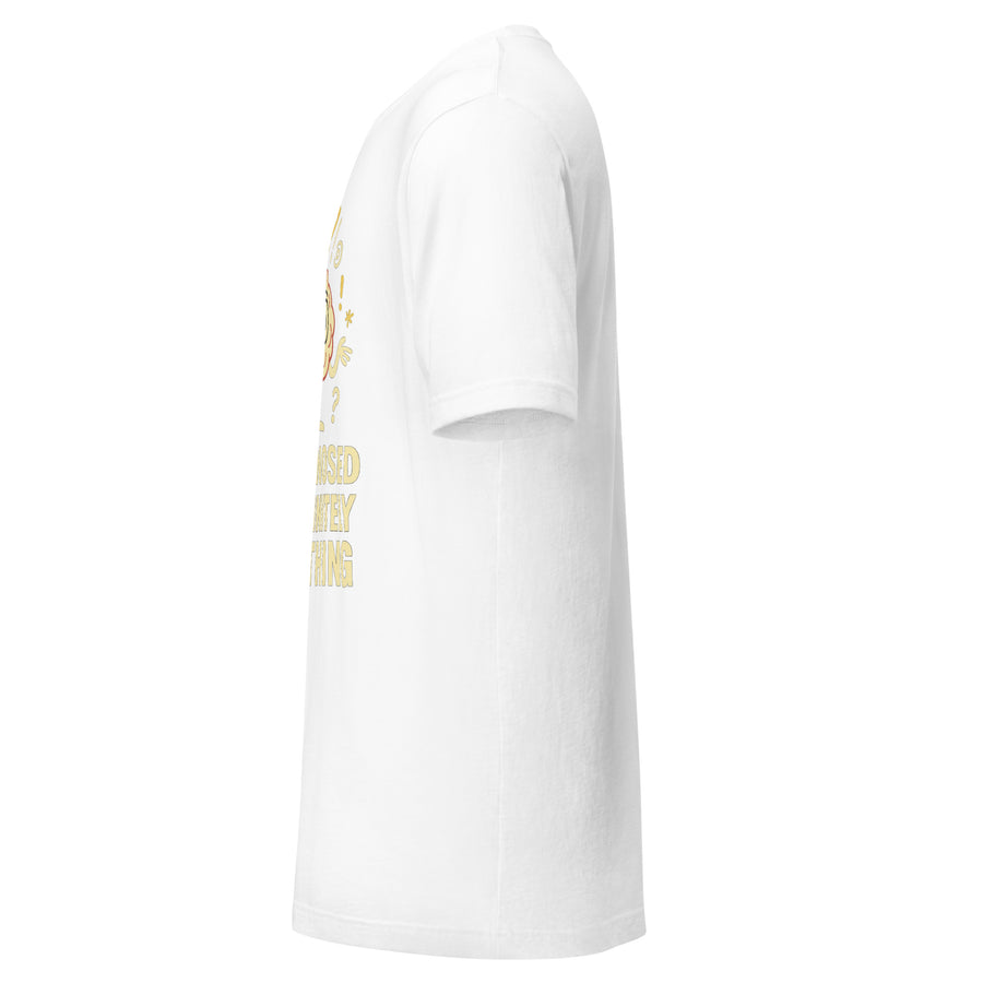 Undiagnosed But Definitely Something shirt - white - left view