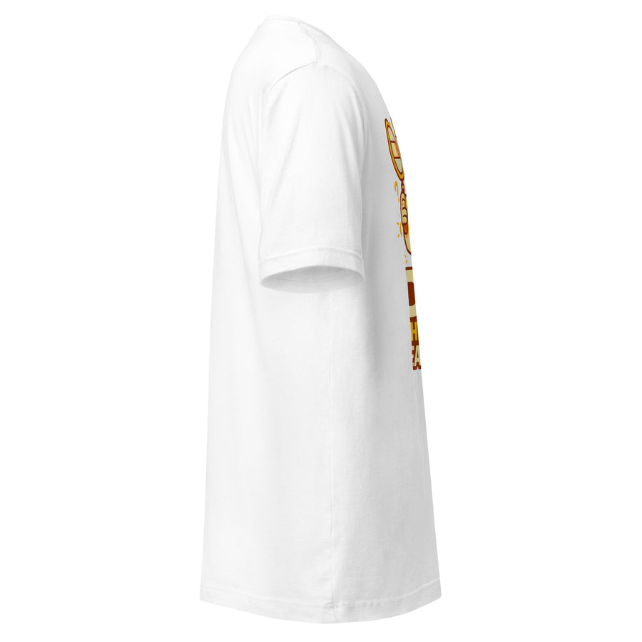 Dad The Original Search Engine shirt right side - white